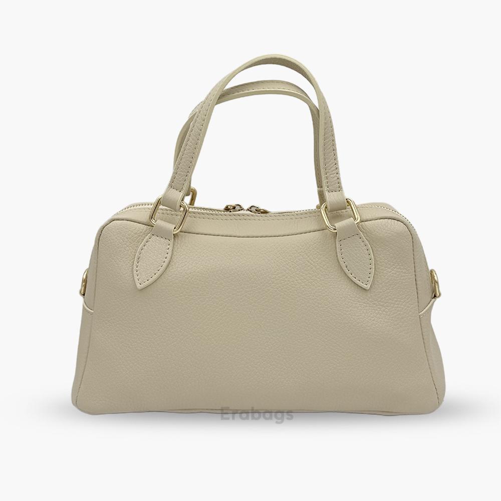 Handbag in Genuine Leather Made in Italy EB10065