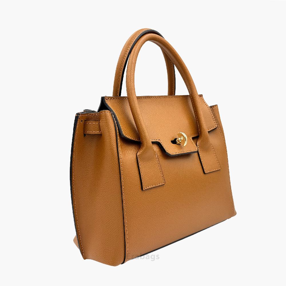 Handbag in Genuine Leather Made in Italy EB10066