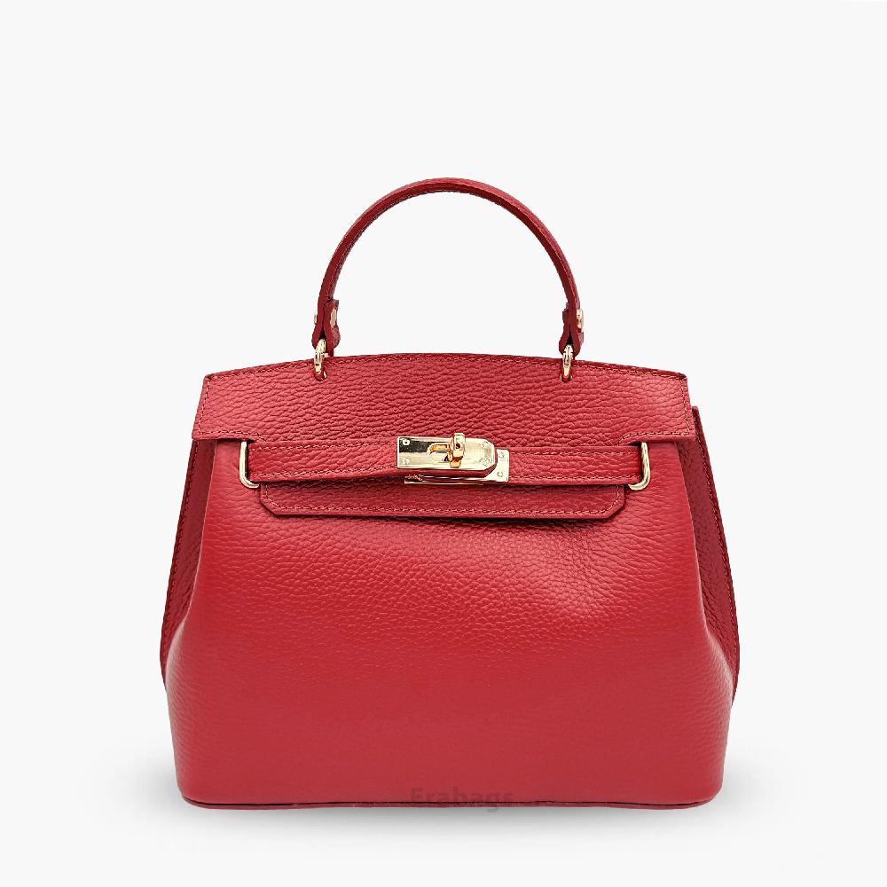 Handbag in Genuine Leather Made in Italy EB10067