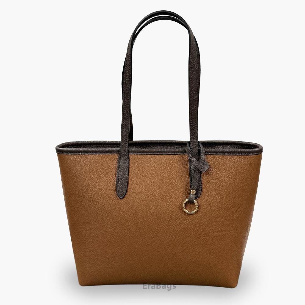 Umhängetasche aus echtem Leder Made in Italy EB10071