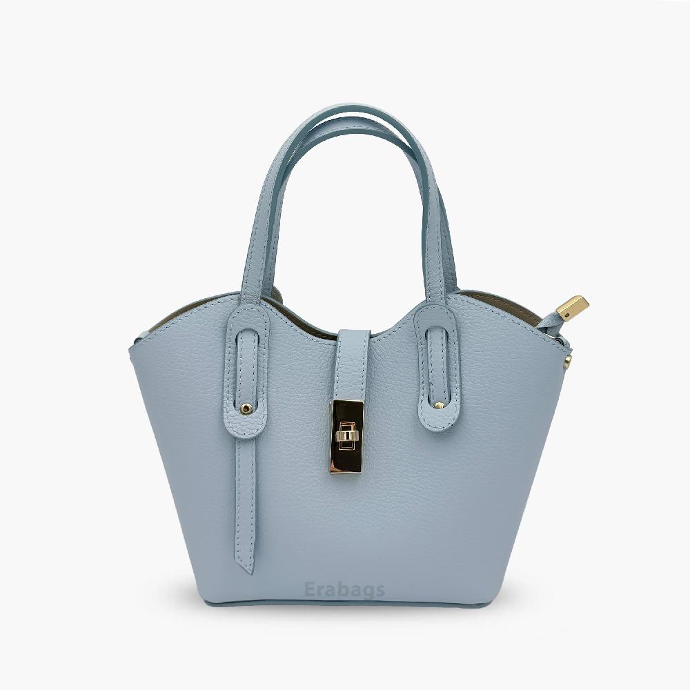 Handtas van echt leer gemaakt in Italië EB10072