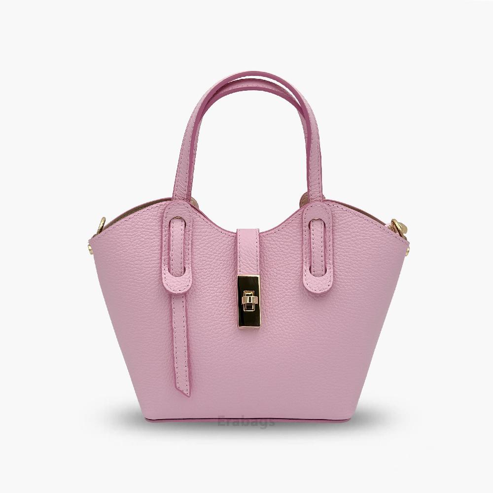 Handtas van echt leer gemaakt in Italië EB10072