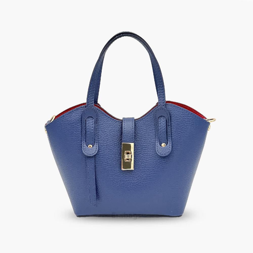 Handtas van echt leer gemaakt in Italië EB10072