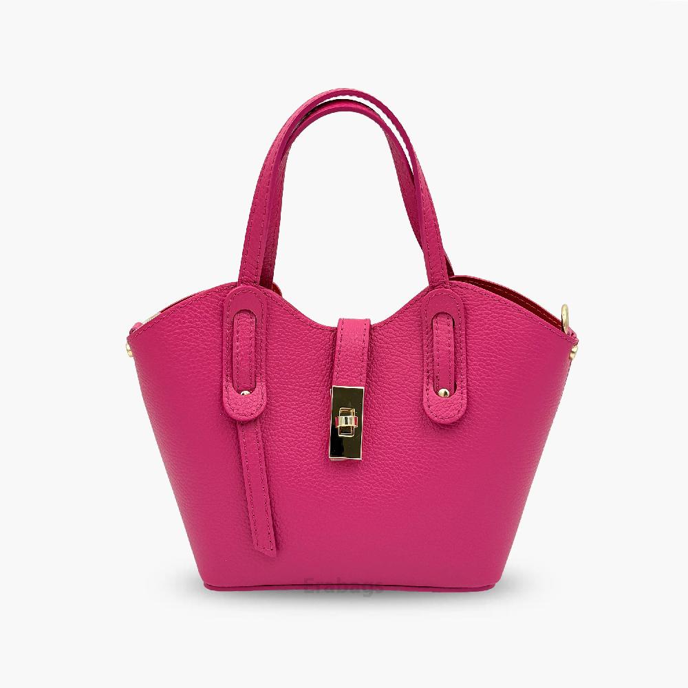 Handtas van echt leer gemaakt in Italië EB10072