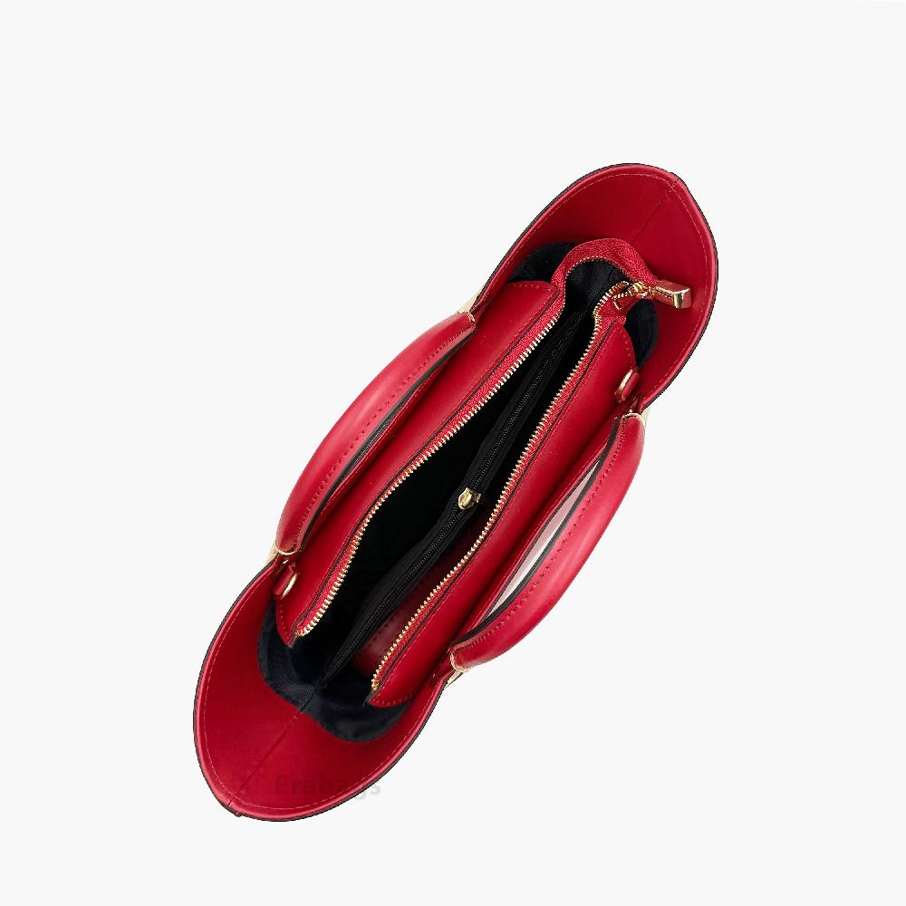 Handtas in echt leer Gemaakt in Italië EB10073