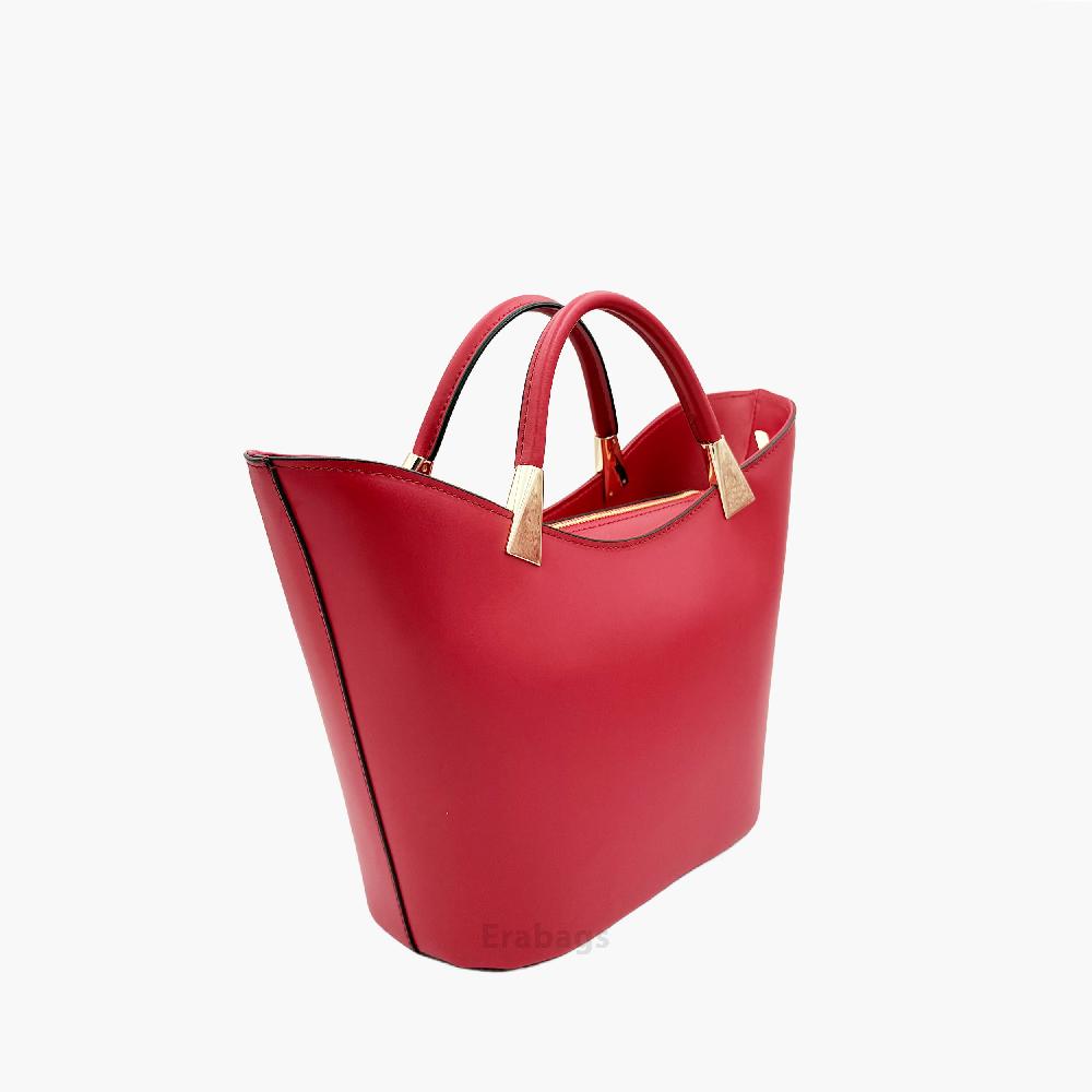 Handtas in echt leer Gemaakt in Italië EB10073