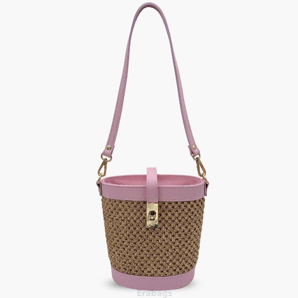 Umhängetasche aus echtem Leder Made in Italy EB10074