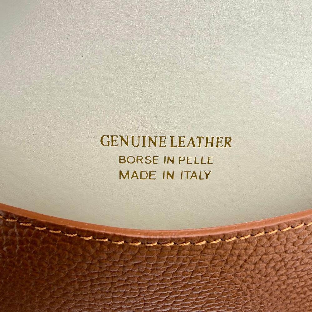 Messenger Bag aus echtem Leder Made in Italy EB10075