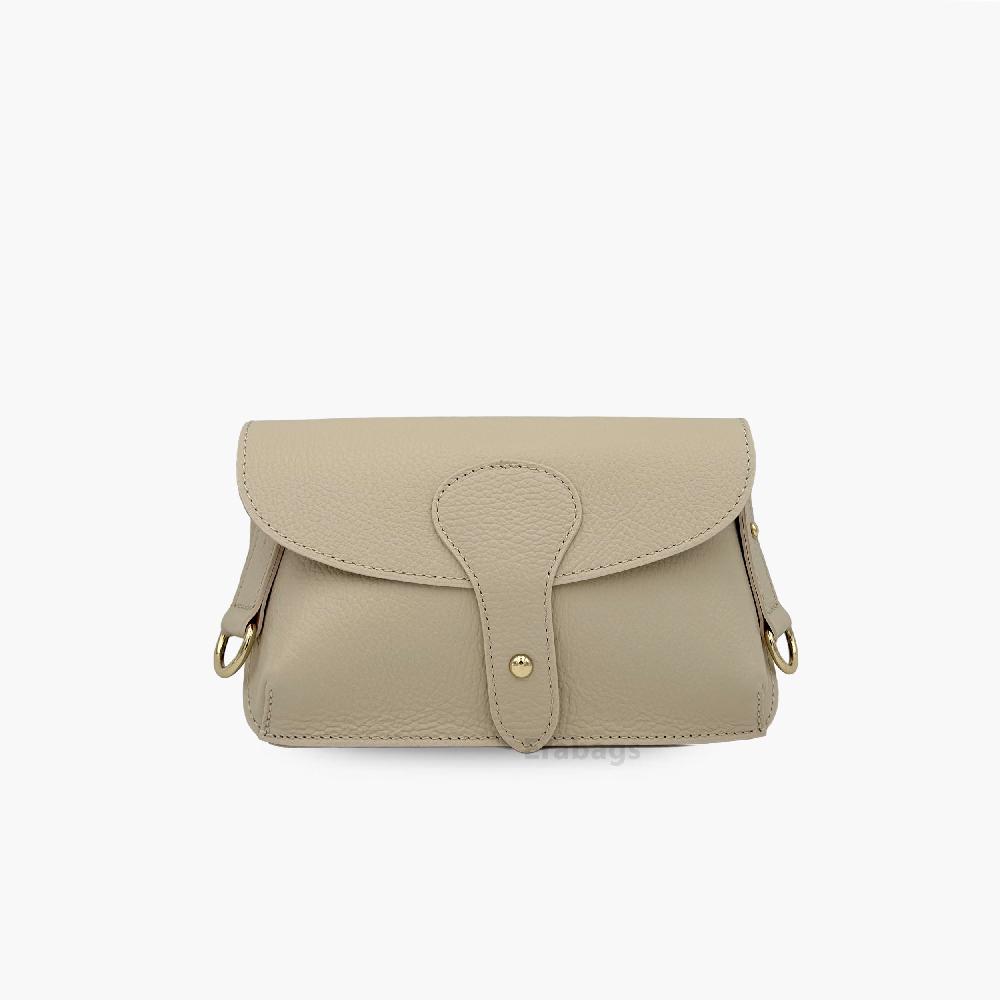 Messenger Bag aus echtem Leder Made in Italy EB10075