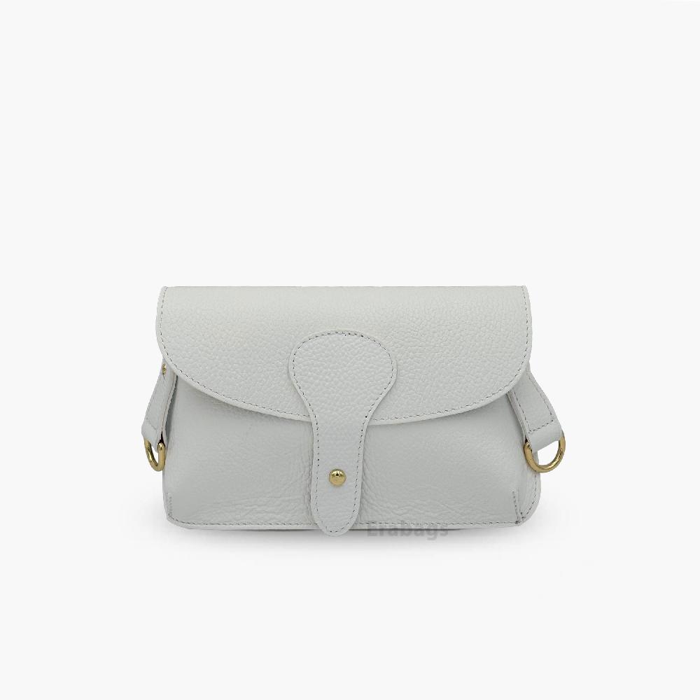 Messenger Bag aus echtem Leder Made in Italy EB10075