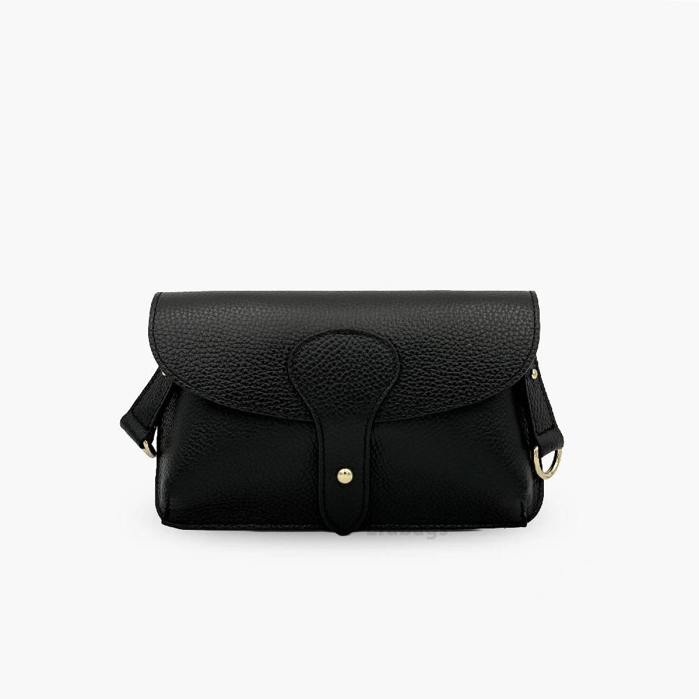 Messenger Bag aus echtem Leder Made in Italy EB10075