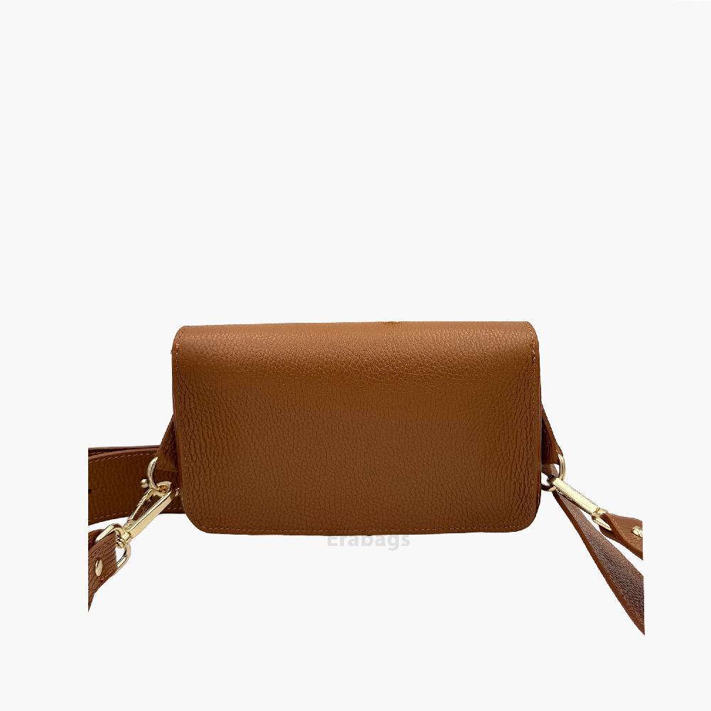 Messenger Bag aus echtem Leder Made in Italy EB10075