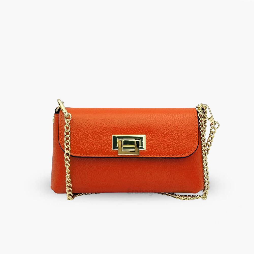 Messenger Bag aus echtem Leder Made in Italy EB10076