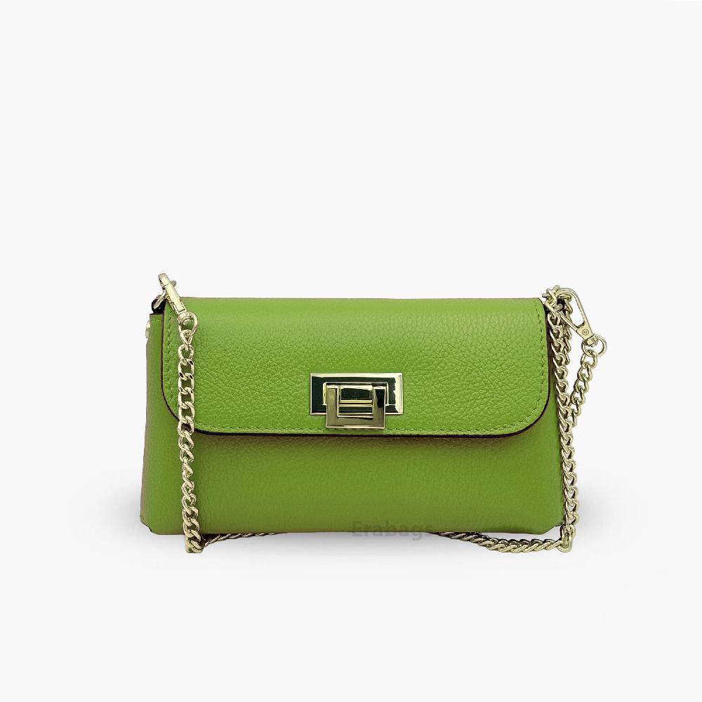 Messenger Bag aus echtem Leder Made in Italy EB10076