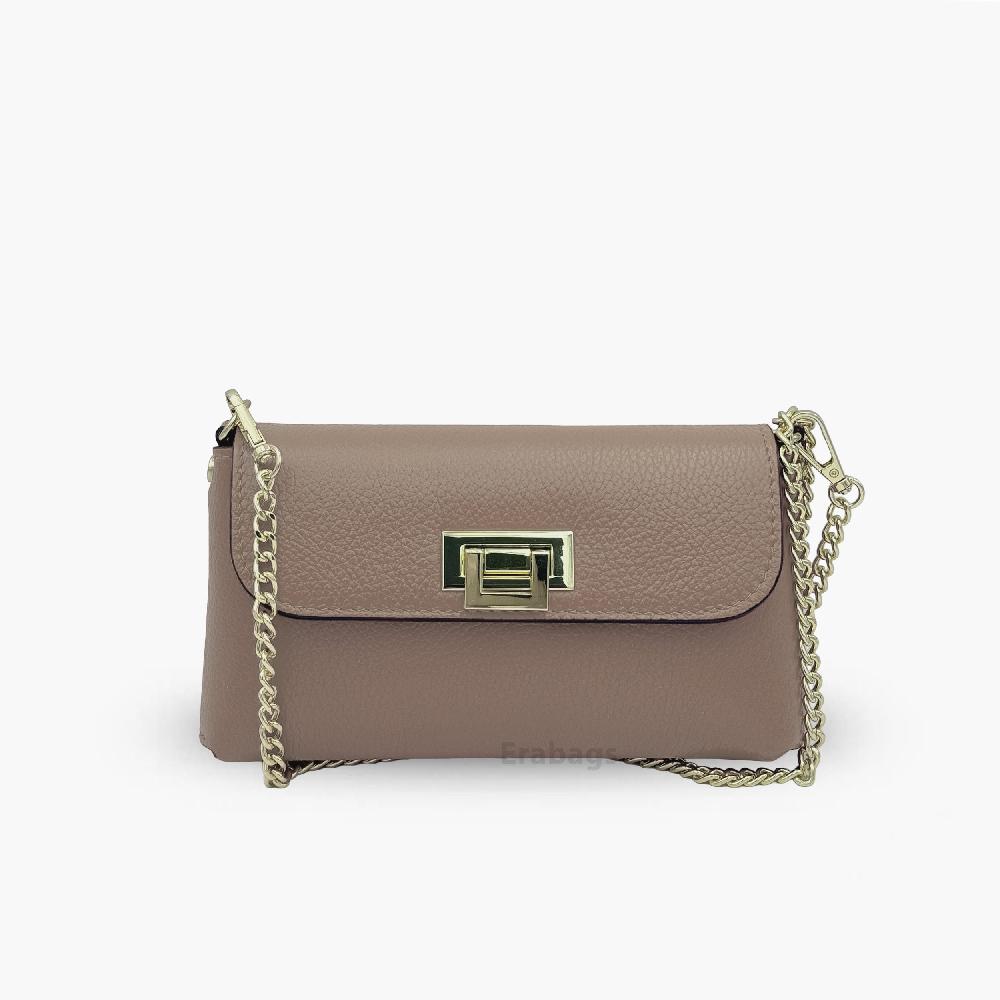 Messenger Bag aus echtem Leder Made in Italy EB10076