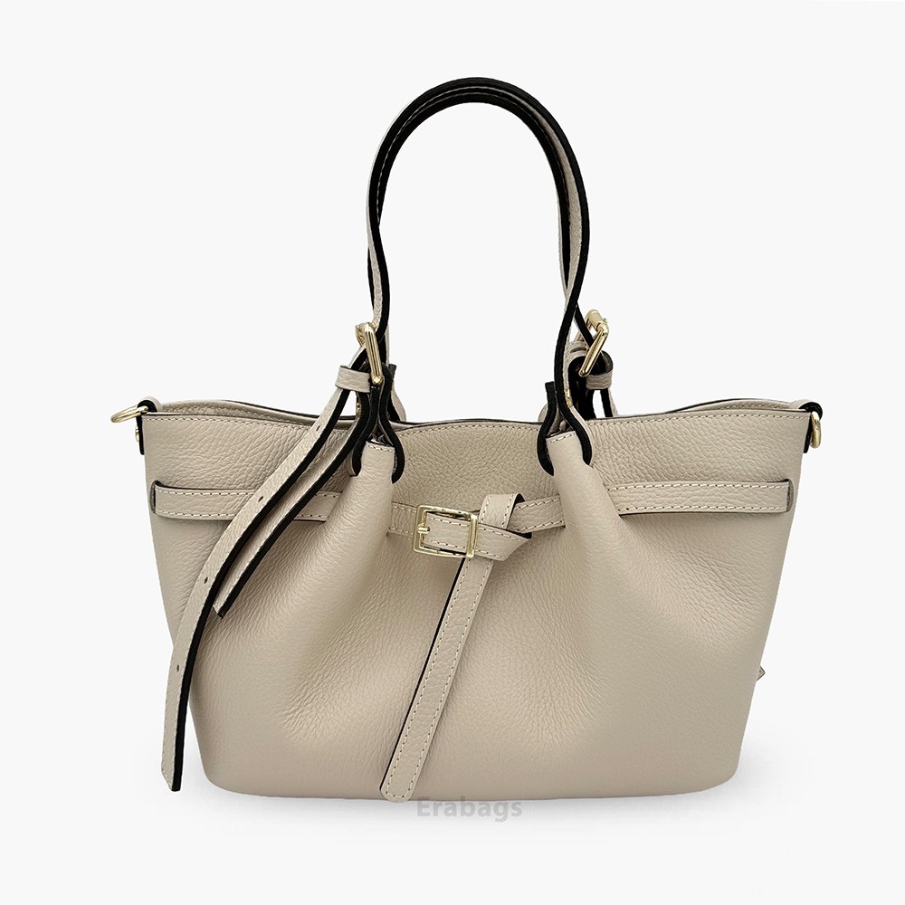 Handtasche aus echtem Leder Made in Italy EB10077