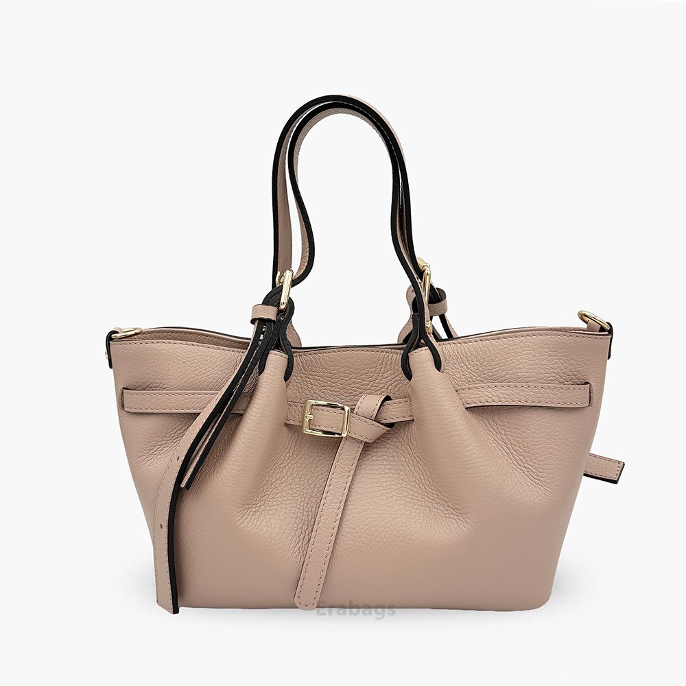 Handtasche aus echtem Leder Made in Italy EB10077