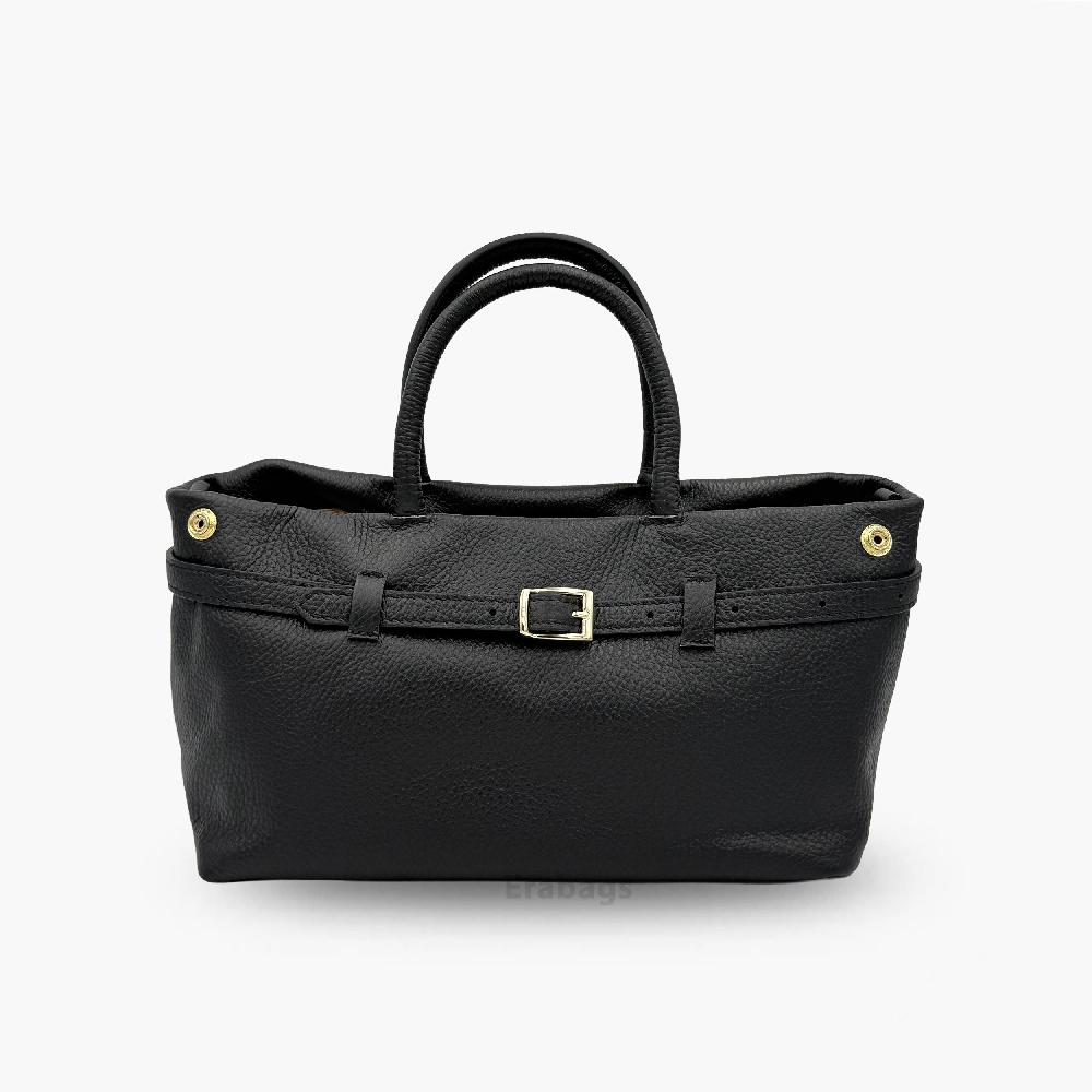 Handtasche aus echtem Leder Made in Italy EB10078