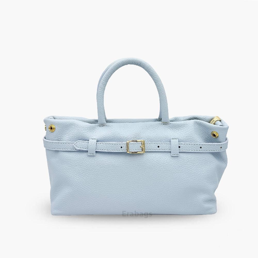 Handtasche aus echtem Leder Made in Italy EB10078