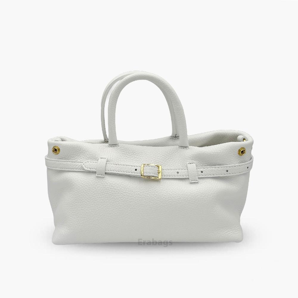 Handtasche aus echtem Leder Made in Italy EB10078