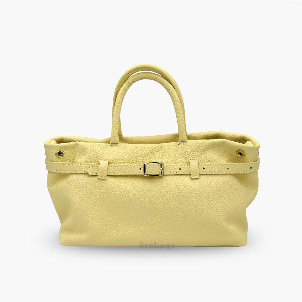 Handtasche aus echtem Leder Made in Italy EB10078