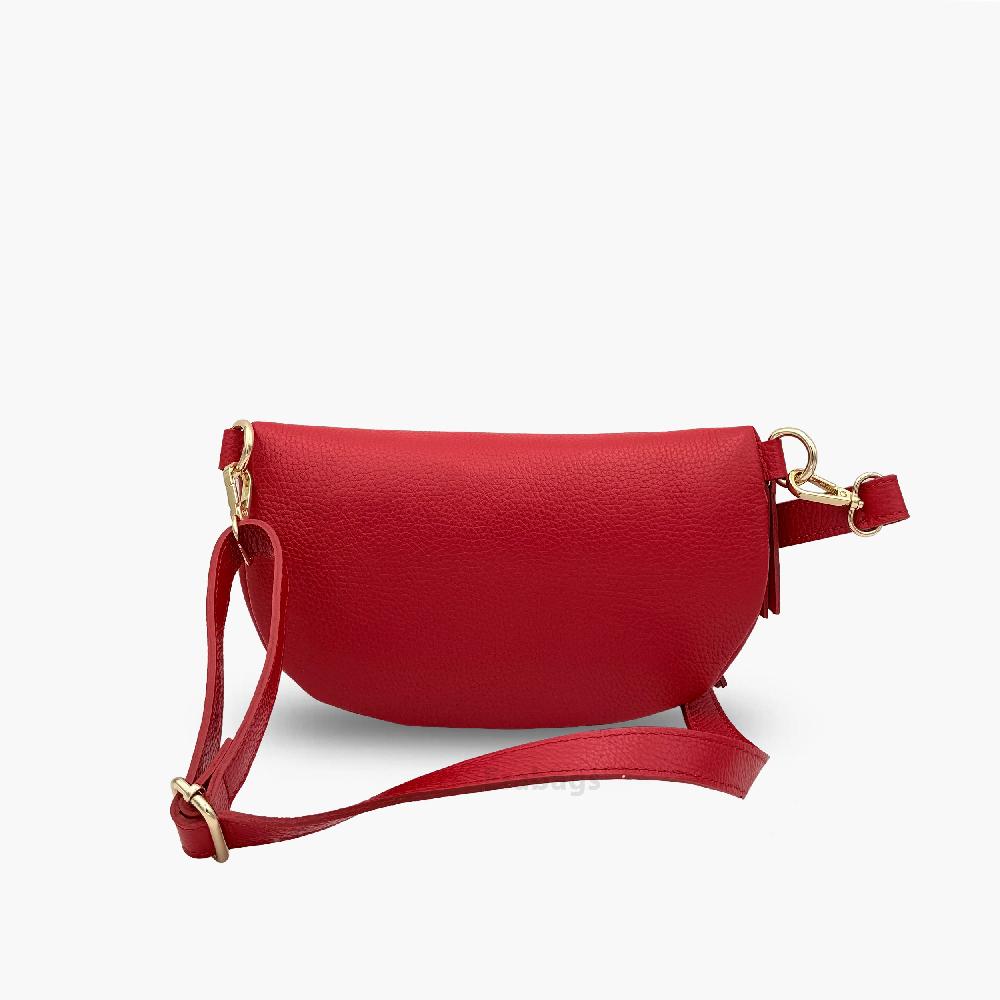 Messenger Bag aus echtem Leder Made in Italy EB10079