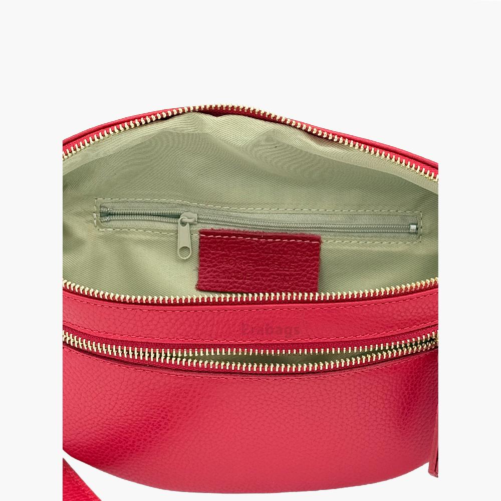 Messenger Bag aus echtem Leder Made in Italy EB10079