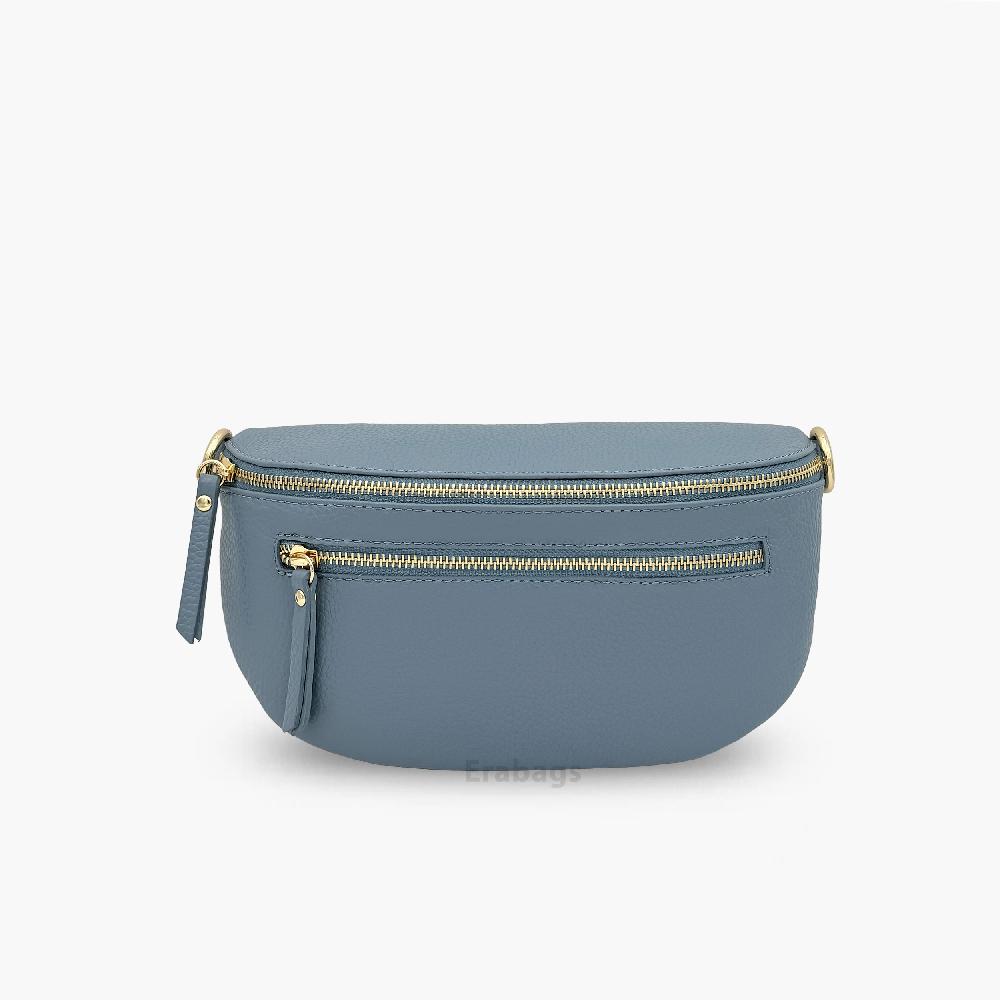 Messenger Bag aus echtem Leder Made in Italy EB10079