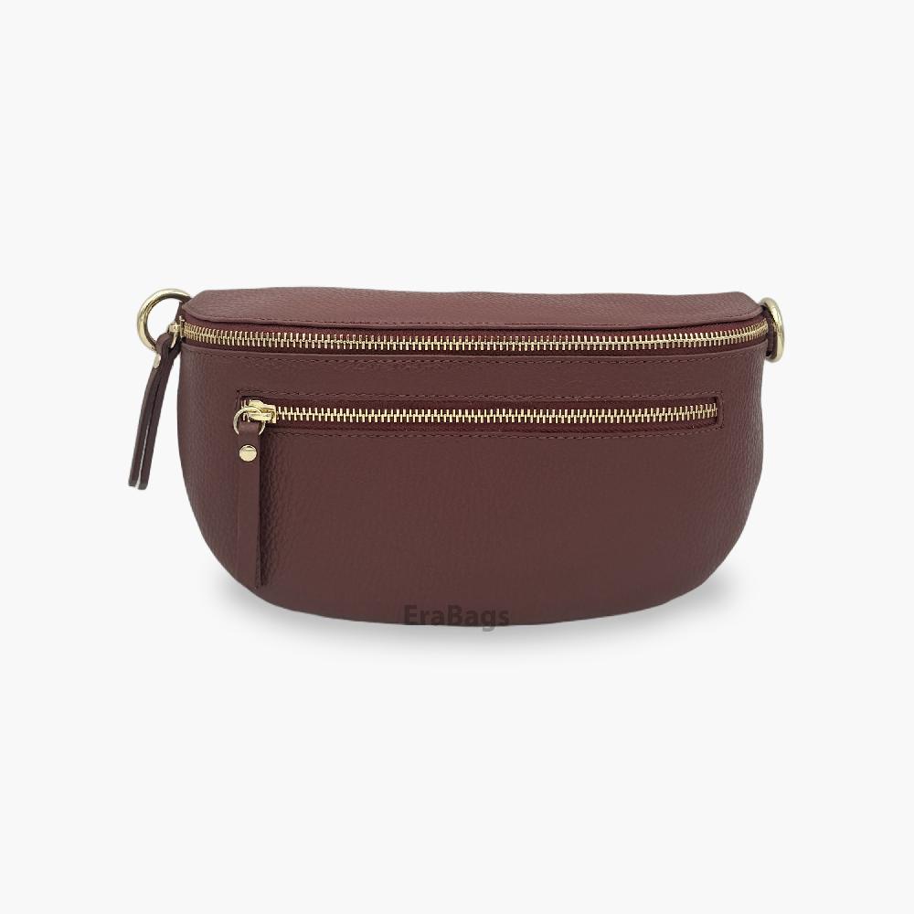 Messenger Bag in Genuine Leather Made in Italy EB10079