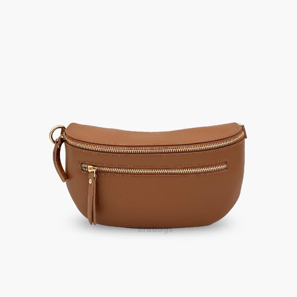 Messenger Bag aus echtem Leder Made in Italy EB10079