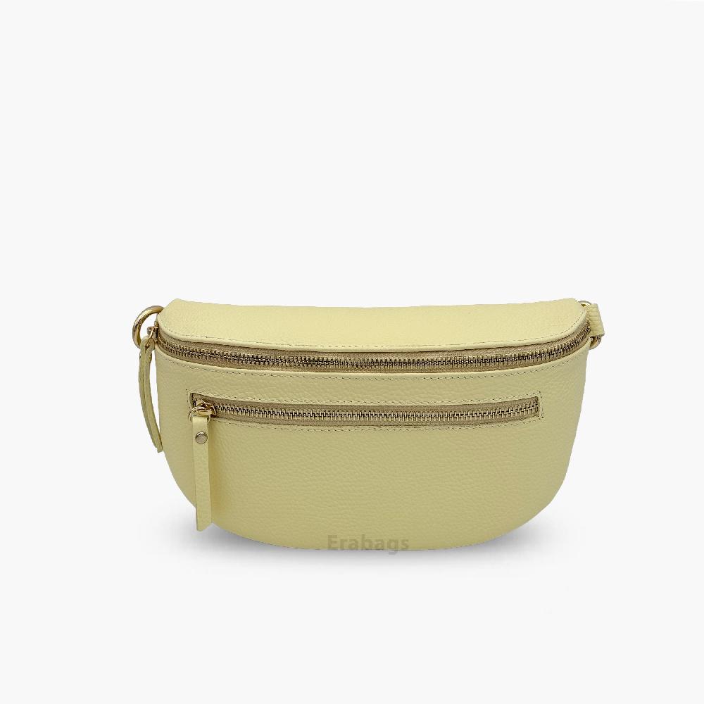 Messenger Bag aus echtem Leder Made in Italy EB10079