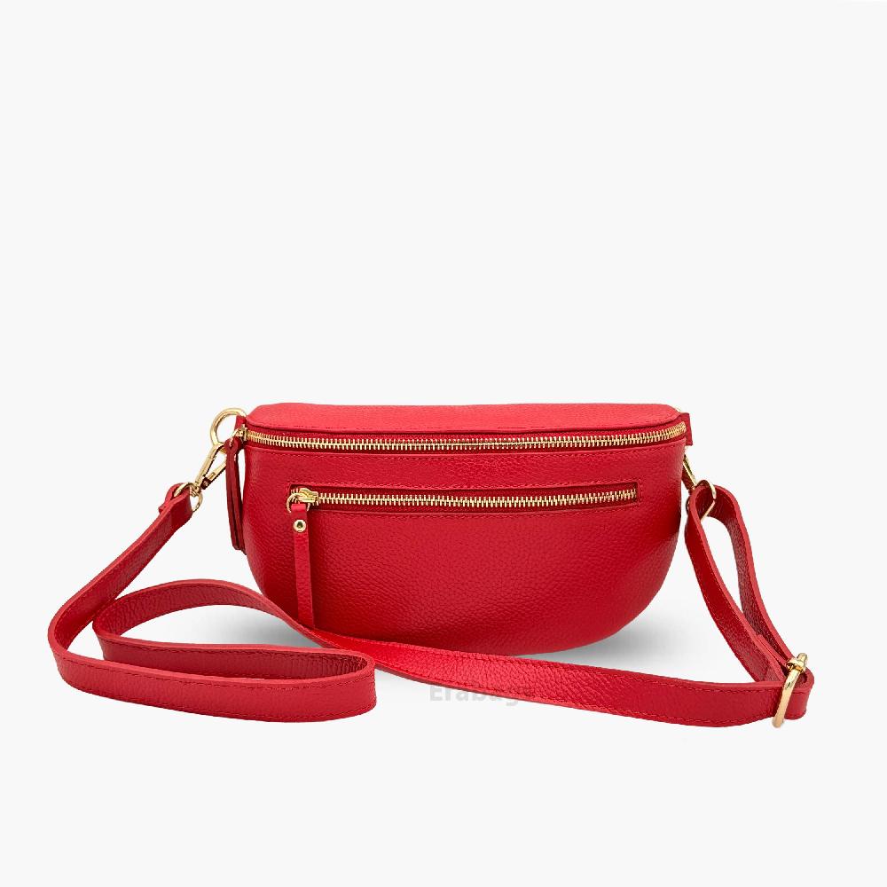 Messenger Bag aus echtem Leder Made in Italy EB10079