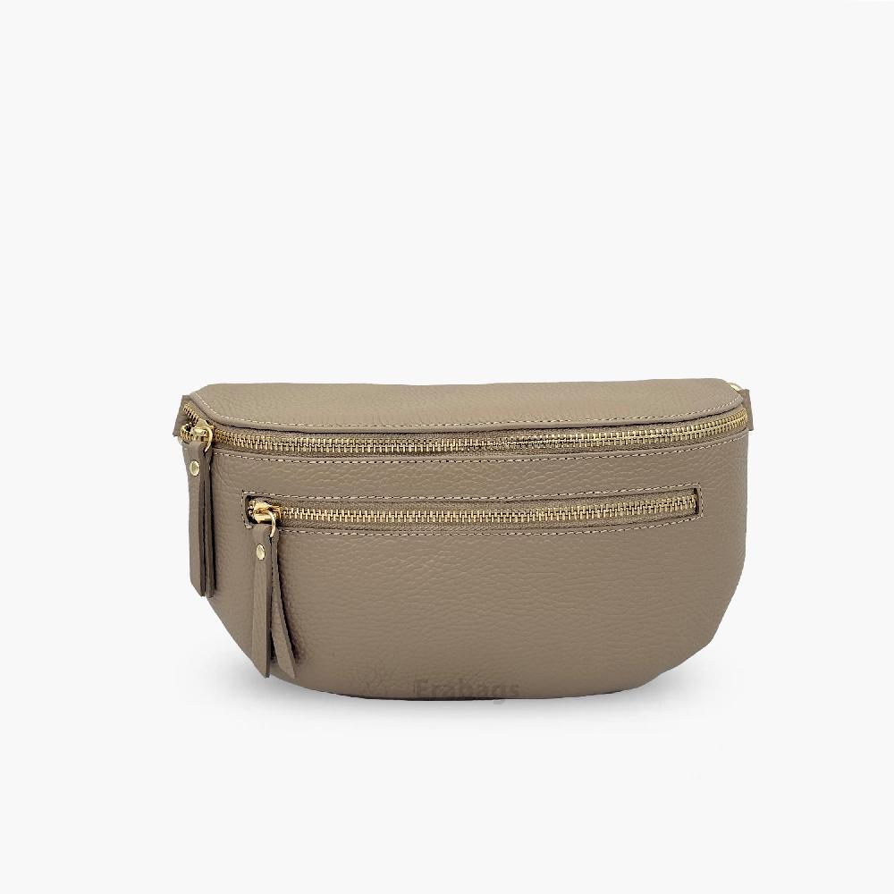 Messenger Bag aus echtem Leder Made in Italy EB10079