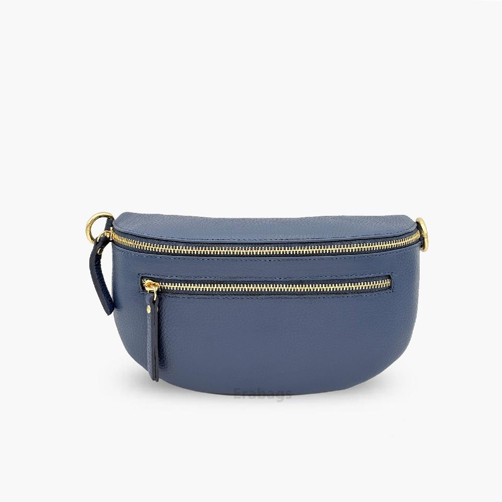 Messenger Bag aus echtem Leder Made in Italy EB10079