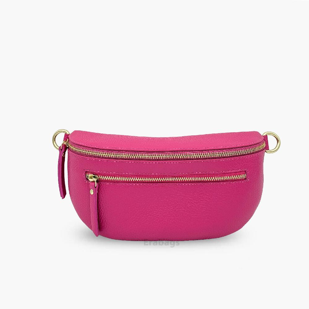 Messenger Bag aus echtem Leder Made in Italy EB10079