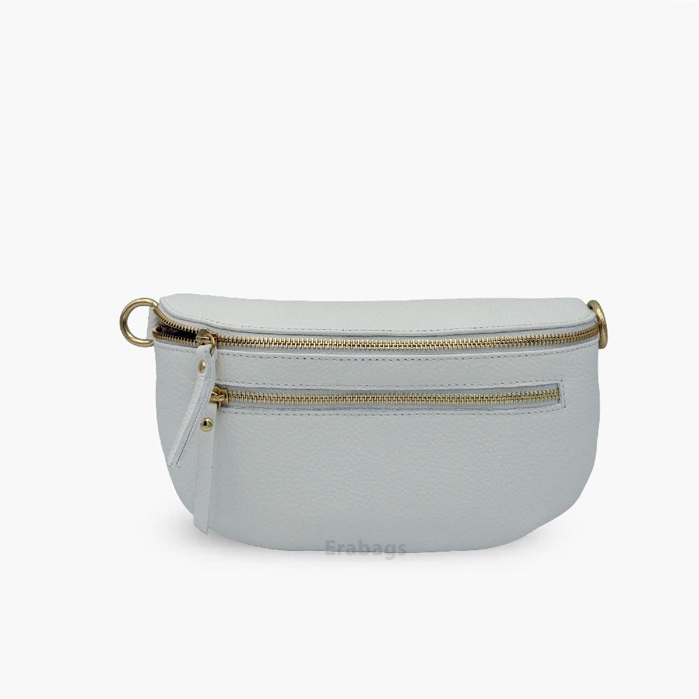 Messenger Bag aus echtem Leder Made in Italy EB10079