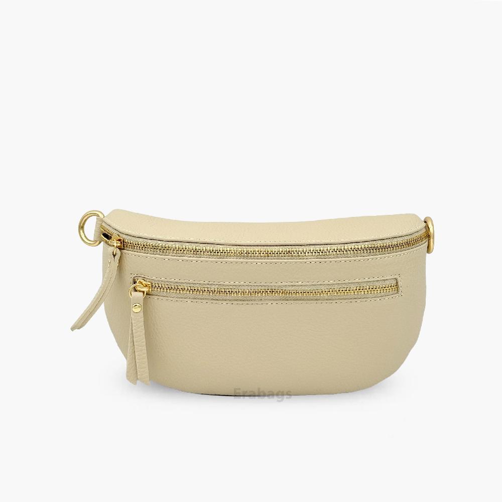 Messenger Bag aus echtem Leder Made in Italy EB10079