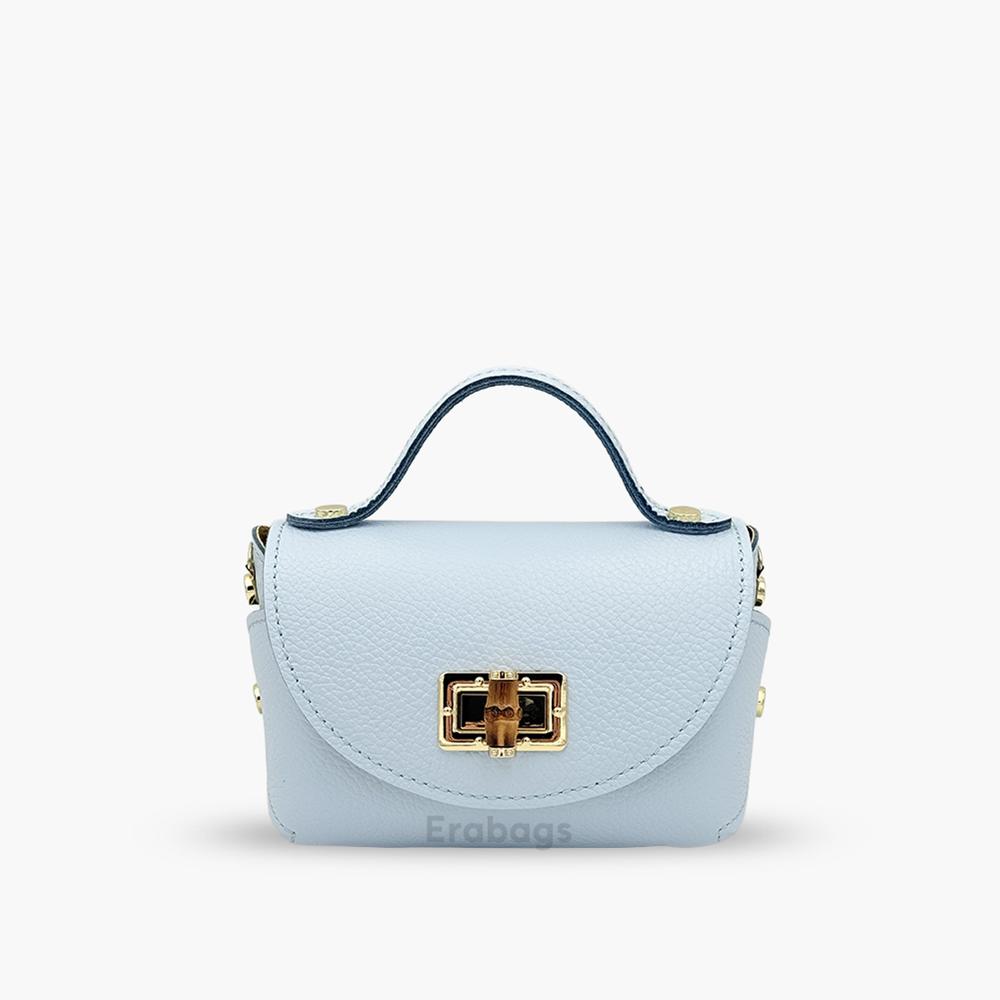 Handtasche aus echtem Leder Made in Italy EB10080