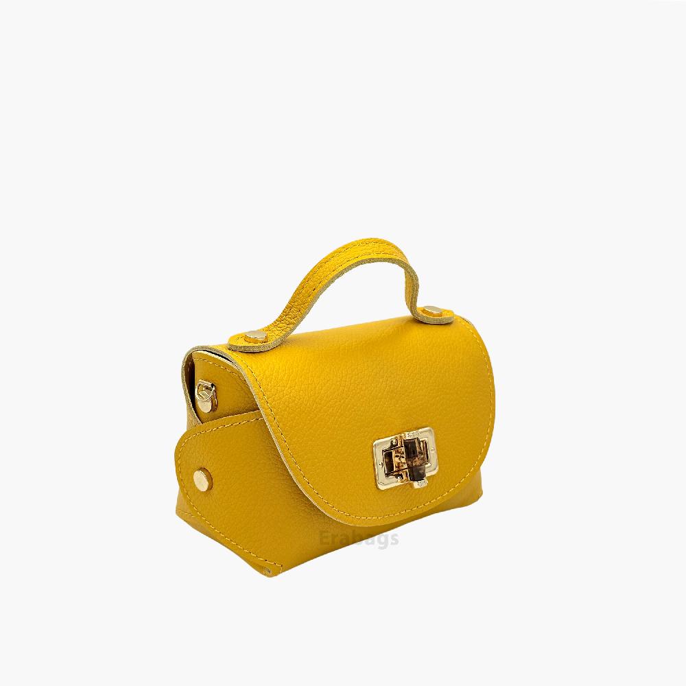 HandBag in Genuine Leather Made in Italy EB10080