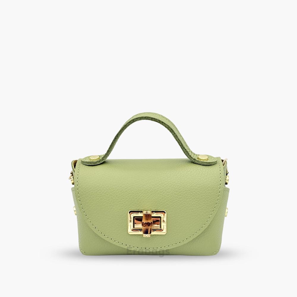 Handtasche aus echtem Leder Made in Italy EB10080