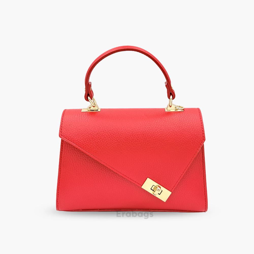 HandBag in Genuine Leather Made in Italy EB10081