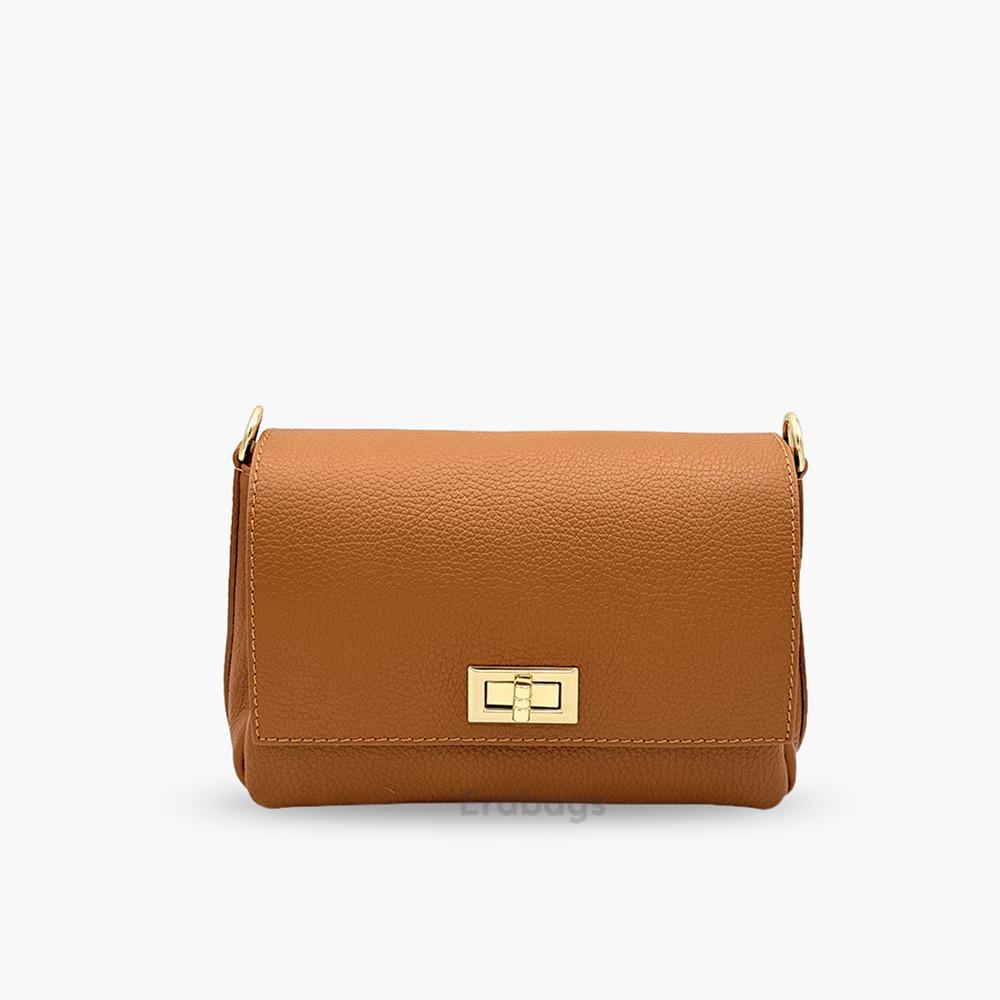 Messenger Bag in Genuine Leather Made in Italy EB10083