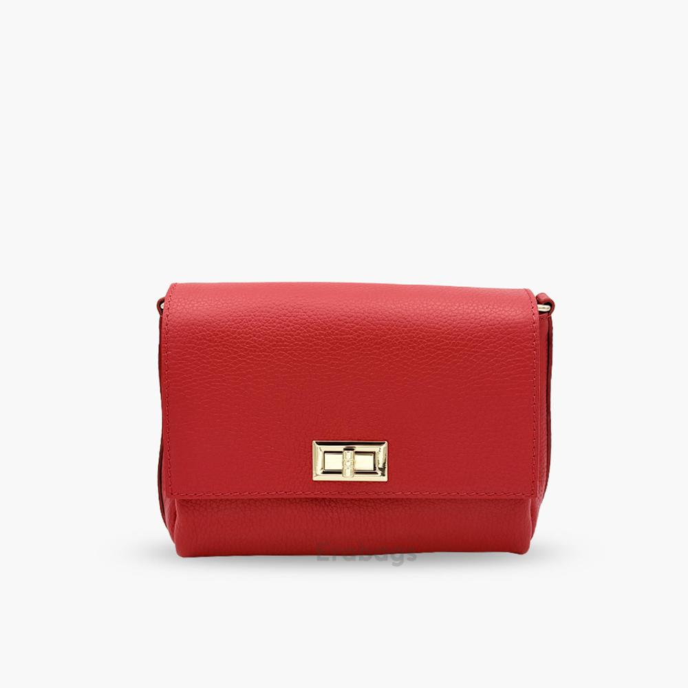 Messenger Bag in Genuine Leather Made in Italy EB10083