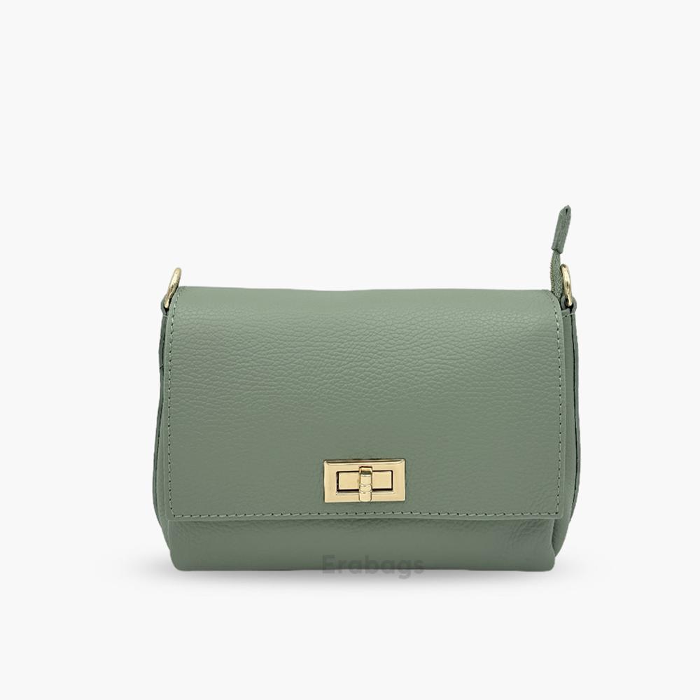 Messenger Bag in Genuine Leather Made in Italy EB10083