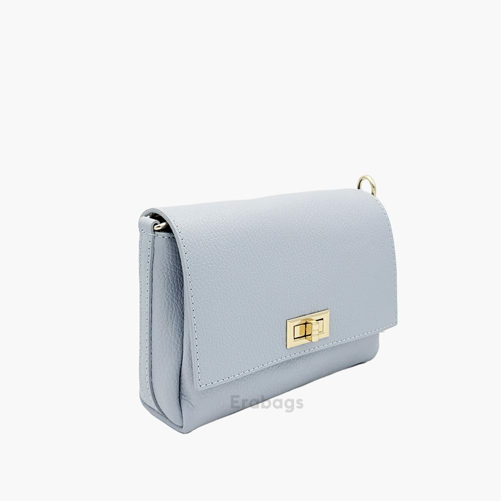 Messenger Bag in Genuine Leather Made in Italy EB10083