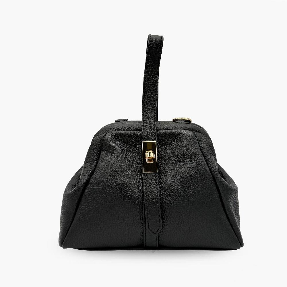 HandBag in Genuine Leather Made in Italy EB10084