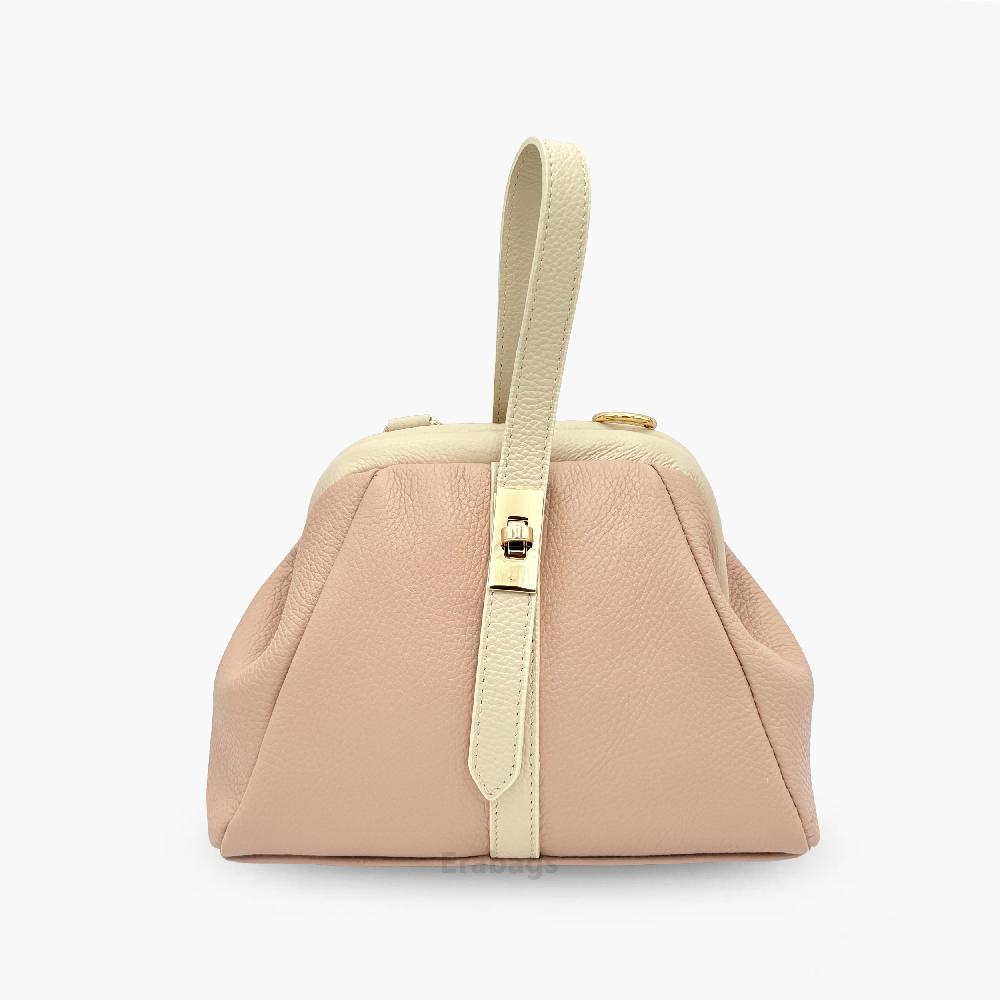 HandBag in Genuine Leather Made in Italy EB10084