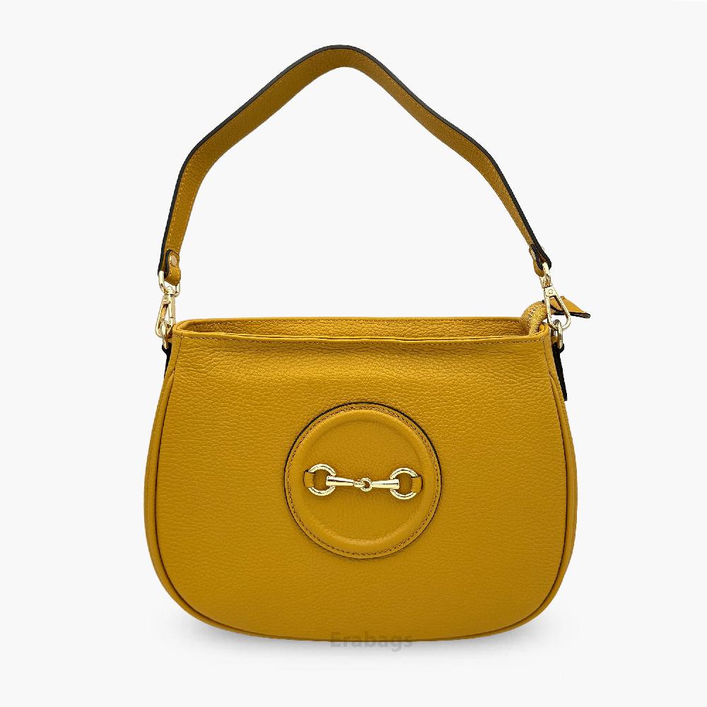 Shoulder Bag in Genuine Leather Made in Italy EB10086