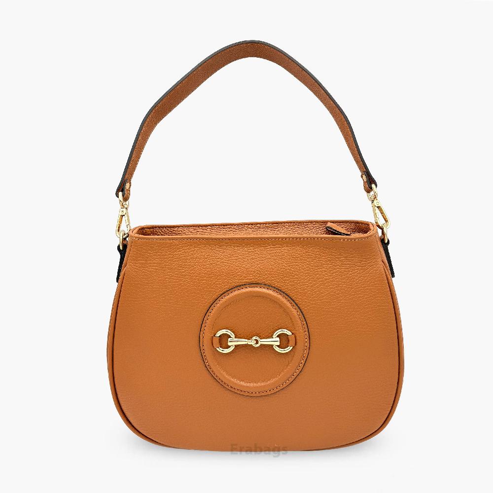 Shoulder Bag in Genuine Leather Made in Italy EB10086