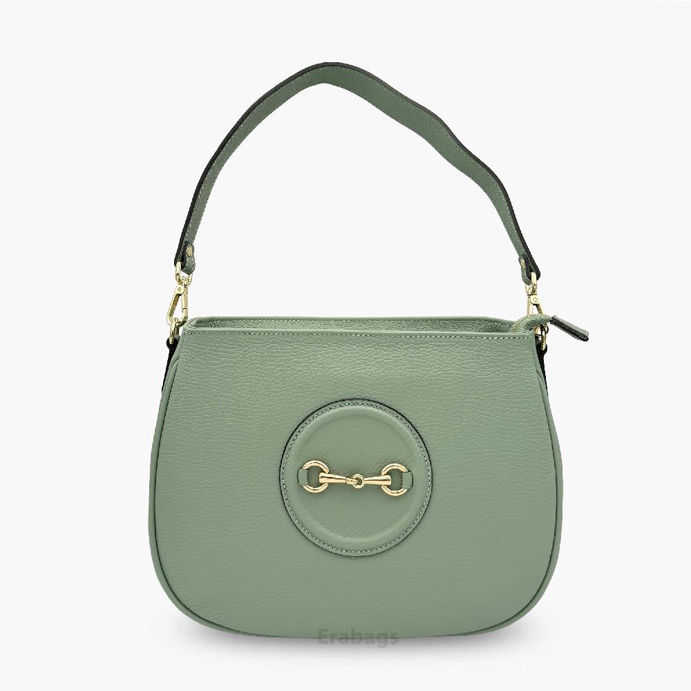 Shoulder Bag in Genuine Leather Made in Italy EB10086